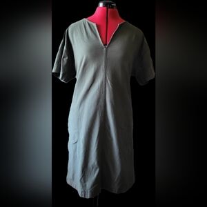 Athleta Army Green Dress